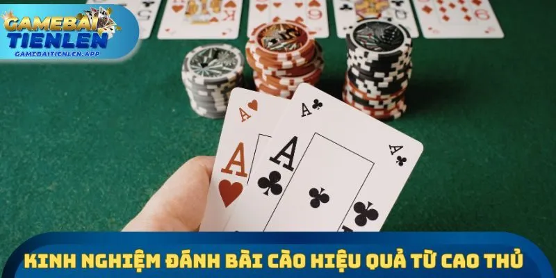 Kinh nghiệm đánh bài cào hiệu quả từ cao thủ