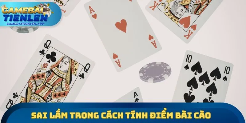 Sai lầm trong cách tính điểm bài cào
