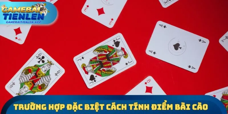 Trường hợp đặc biệt cách tính điểm bài cào