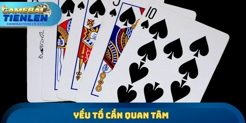 Yếu tố cần quan tâm